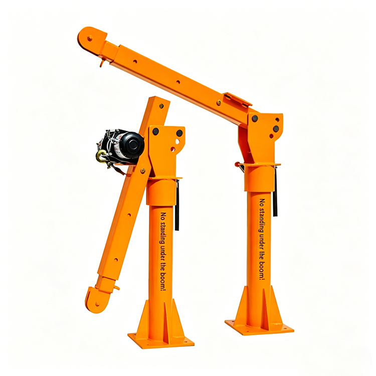 1000 kg monterad kran för små fordon